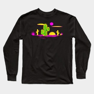 Cactus Desert Long Sleeve T-Shirt